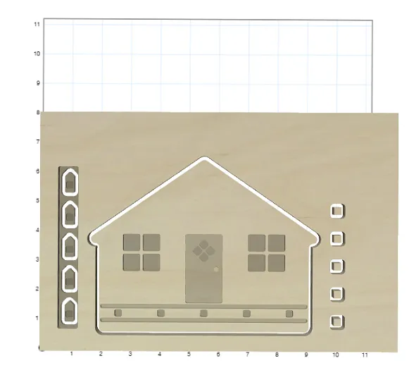 Home Sweet Home Key Rack - image 2