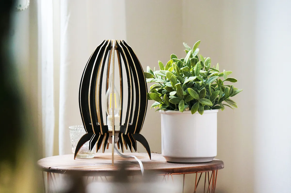 Rocket Lamp  - image 1