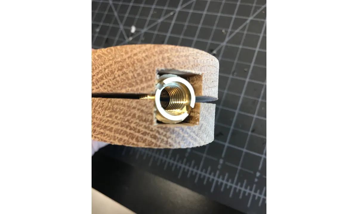 Simple Tap Handle — Gluing and Clamping
