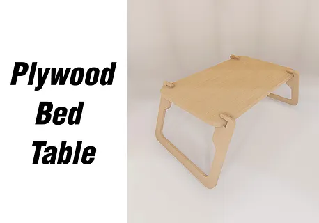 Plywood Bed Table