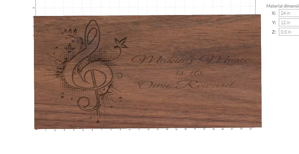 Making Music Plaque - image 1
