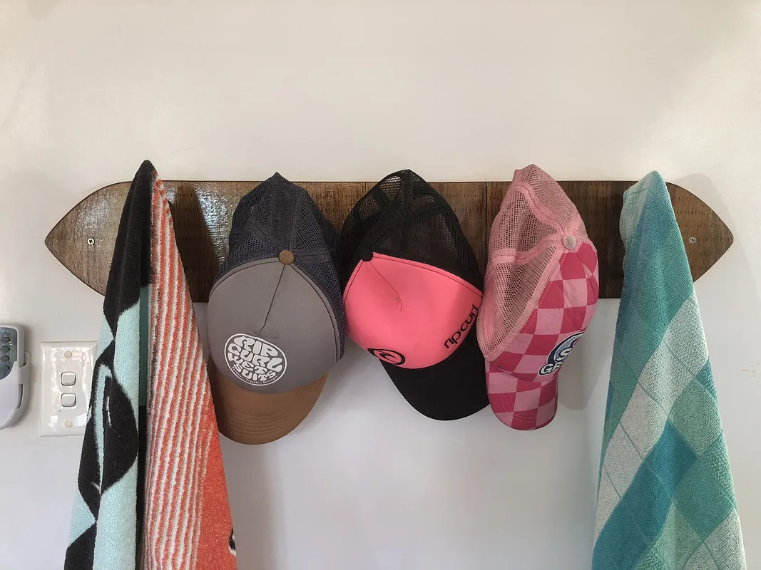 Surf Towel/Hat/Bag/Coat/Key Rack - image 1