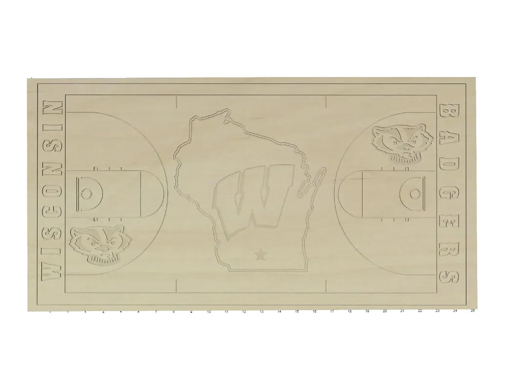 Custom Basketball Court Sign - image 2