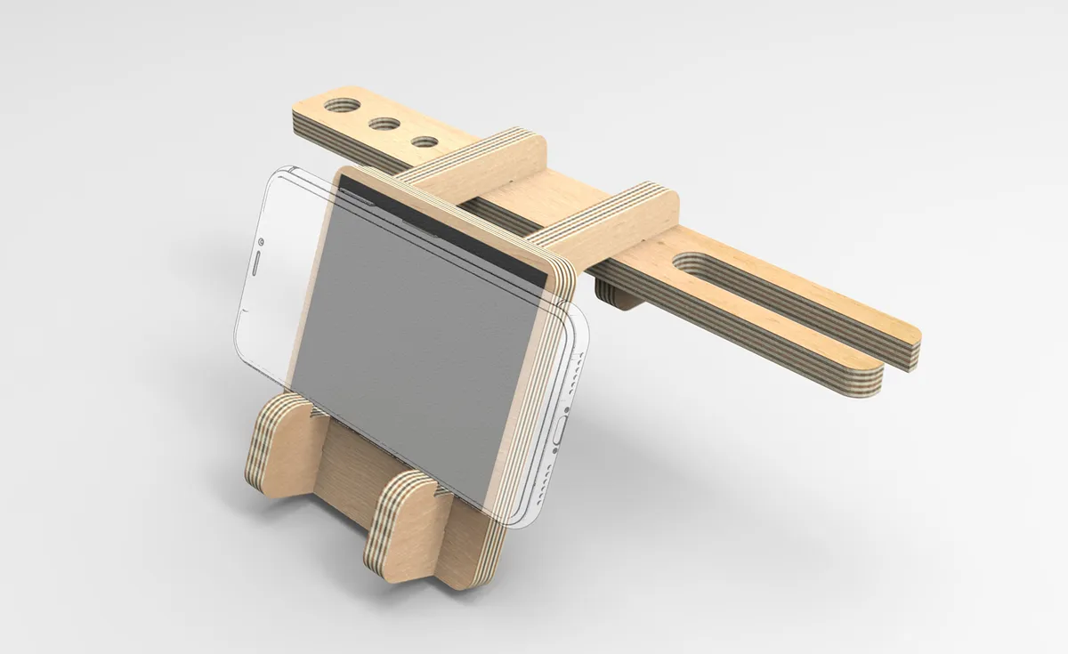 Car headrest mount — Assembly