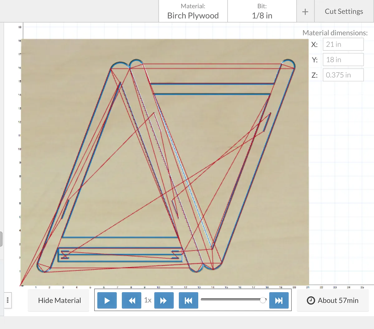 Tabletop Easel for #EaselPowerHour Challenge — Final Project Specifications and Carving
