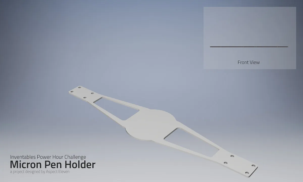 Micron Pen Holder — Preparation and Cleaning