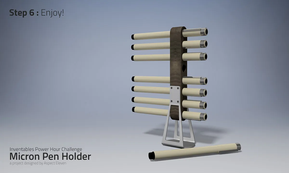 Micron Pen Holder — Enjoy!