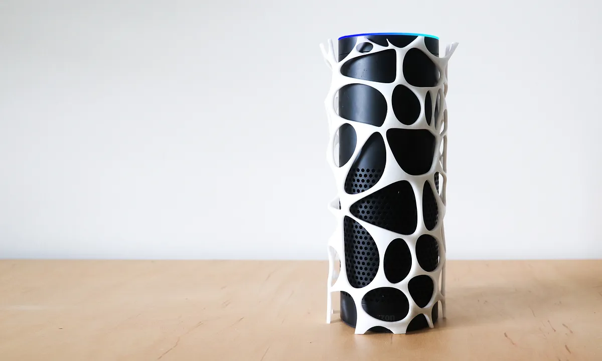 Amazon Alexa Voronoi Sculpture - image 1