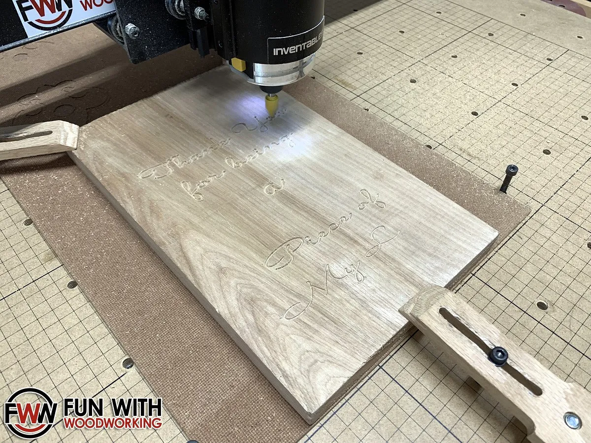 Puzzle piece plaque — Carve the text (image 3)
