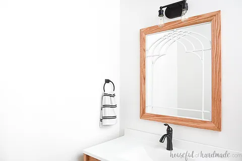 Window Frame Mirror