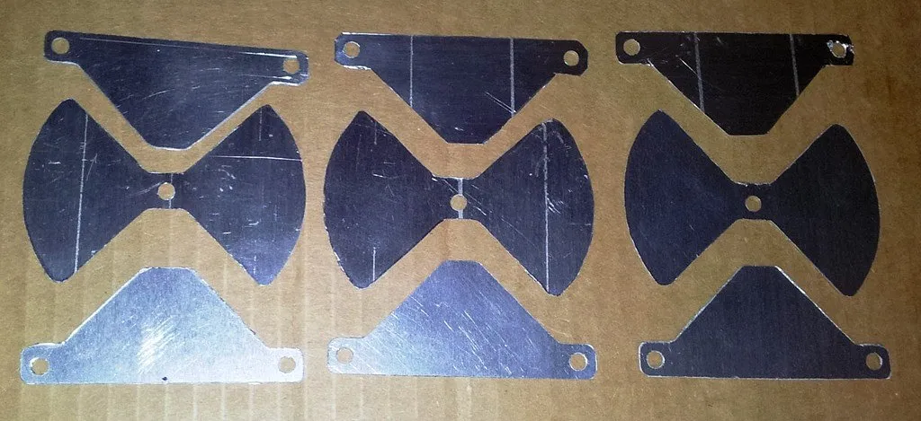 Butterfly Capacitor Plates - image 1