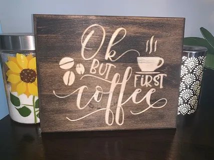 But first coffee