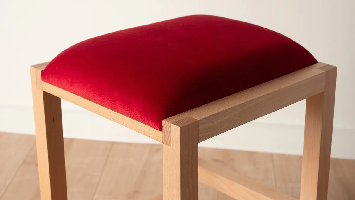 Solid Wood Stool - Half Lap Joints - image 2