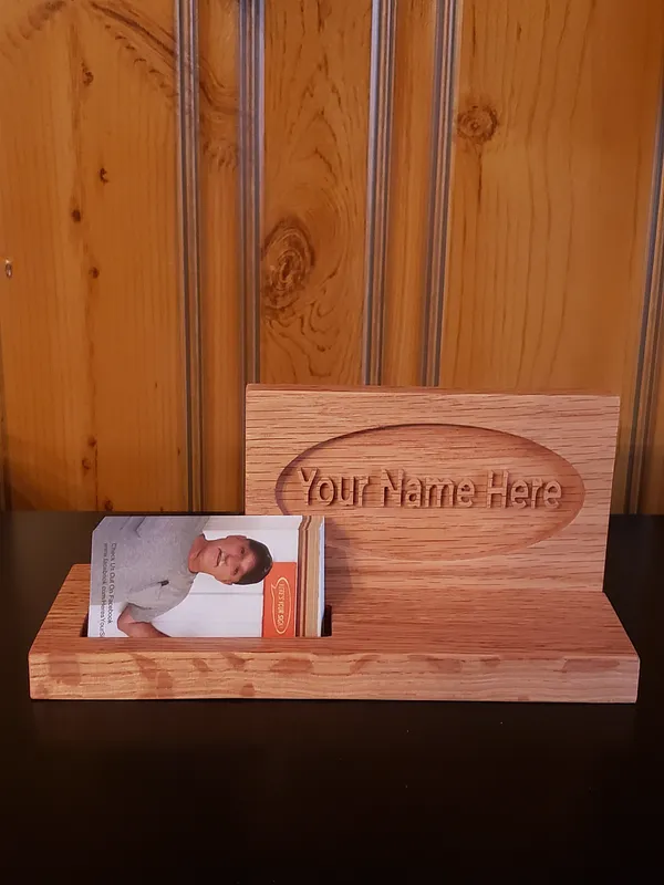 Desktop Business Card Holder - image 1