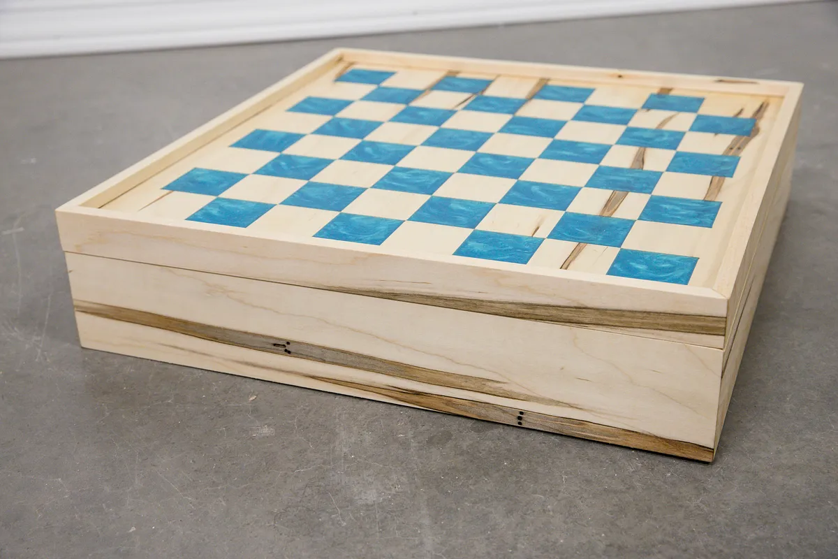 DIY Chess and Checkers Board - image 1