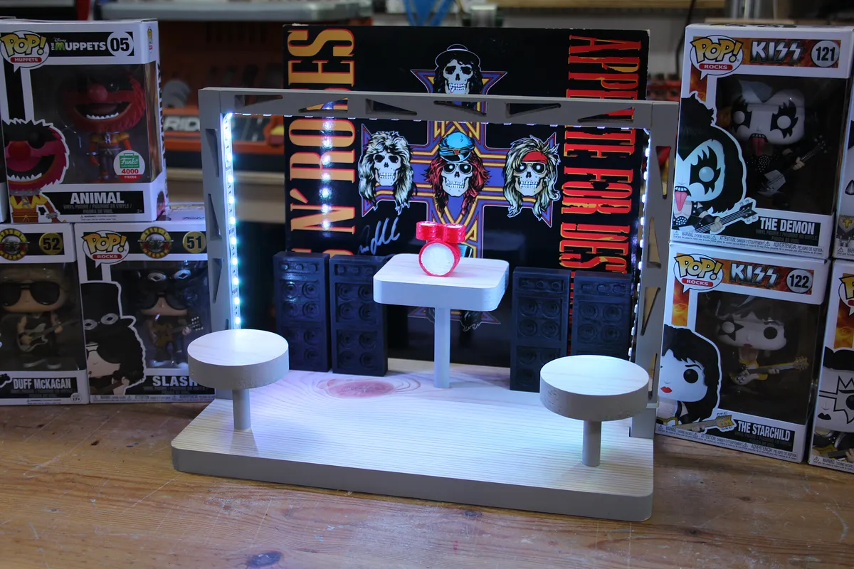 Funko Pop Rocks Stage Set — Sand, Paint, and Assemble!