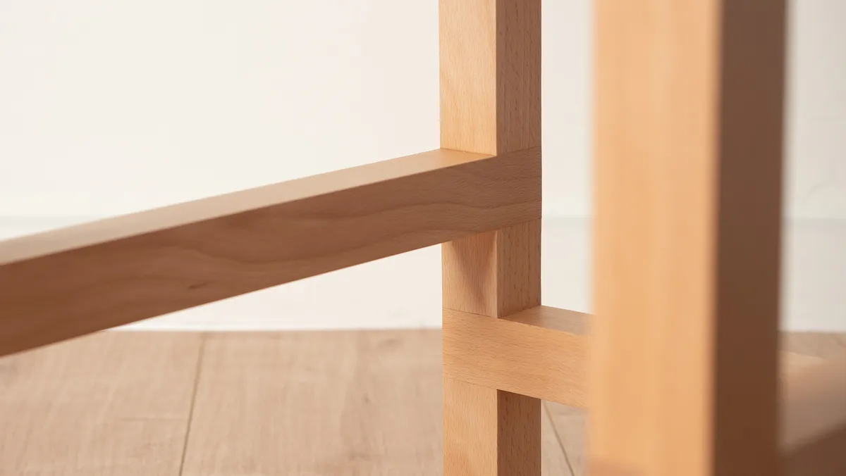 Solid Wood Stool - Half Lap Joints - image 4