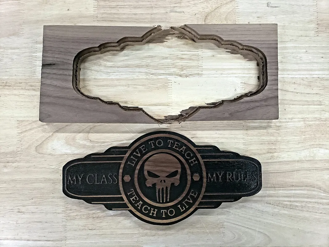 Punisher Teacher Sign - Pocketing - image 5