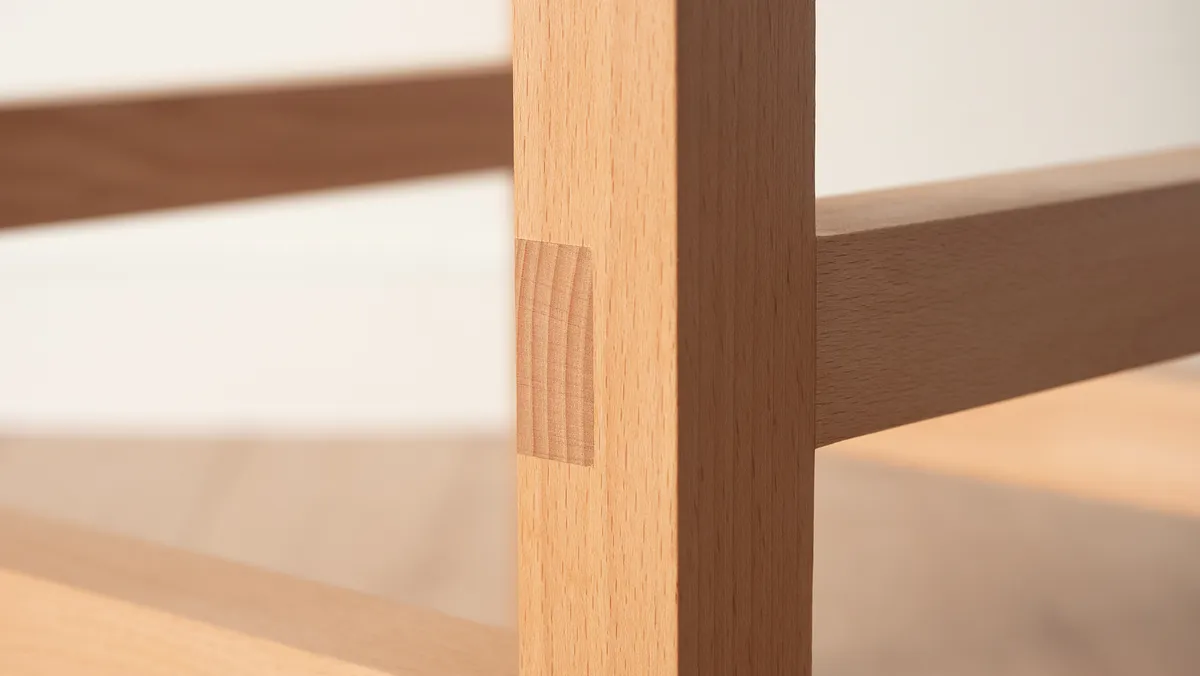 Solid Wood Stool - Half Lap Joints - image 5