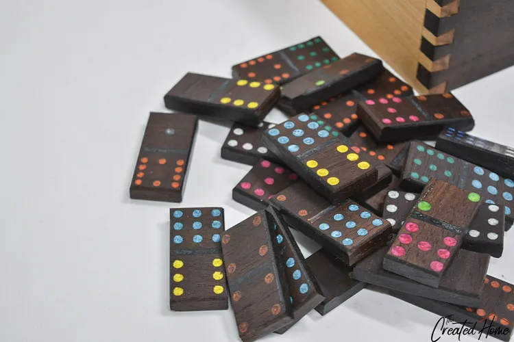 Mexican Train Dominoes — Step 1: Wood selection