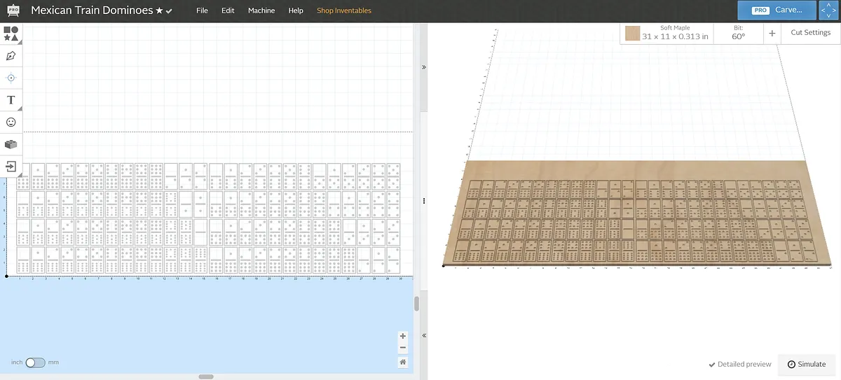Mexican Train Dominoes — Step 2: The Carve