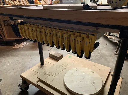 Bar Clamp Rack
