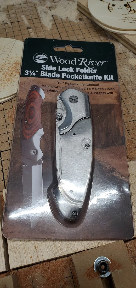 WoodRiver Side Lock Folder Scales — Pocketknife Scale Instructions