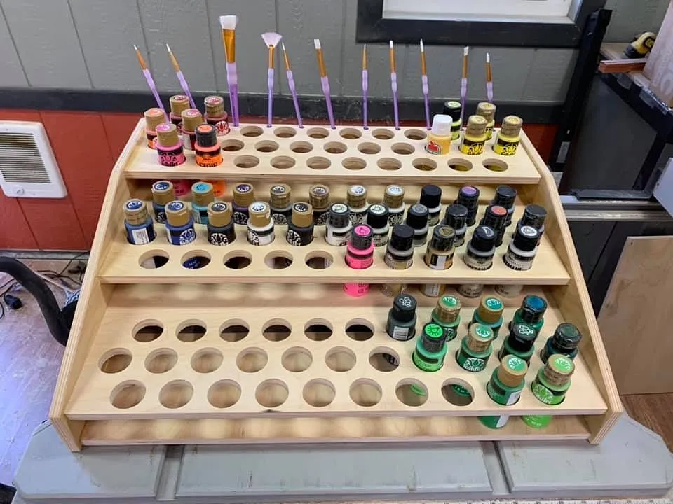 paint rack 1/2' birch - image 1