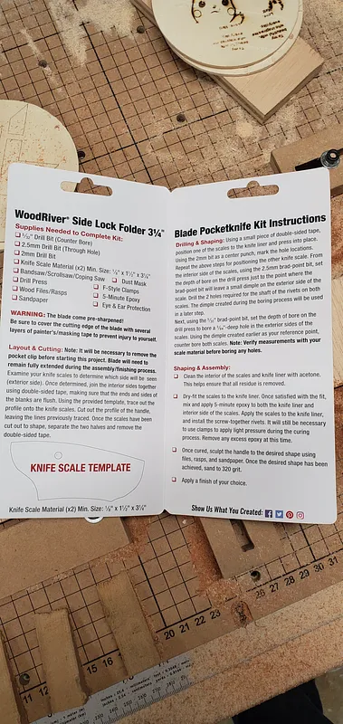 WoodRiver Side Lock Folder Scales - image 3