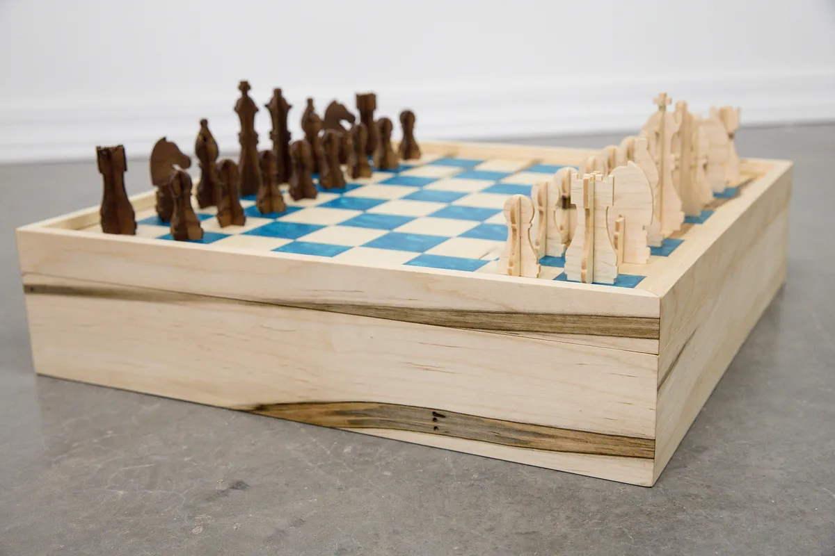 DIY Chess and Checkers Board - image 7