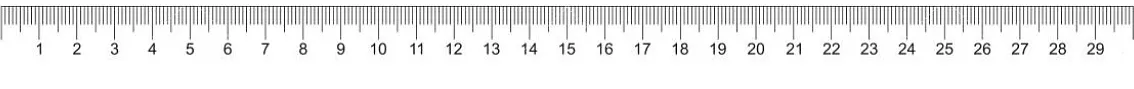 30 cm ruler - image 1