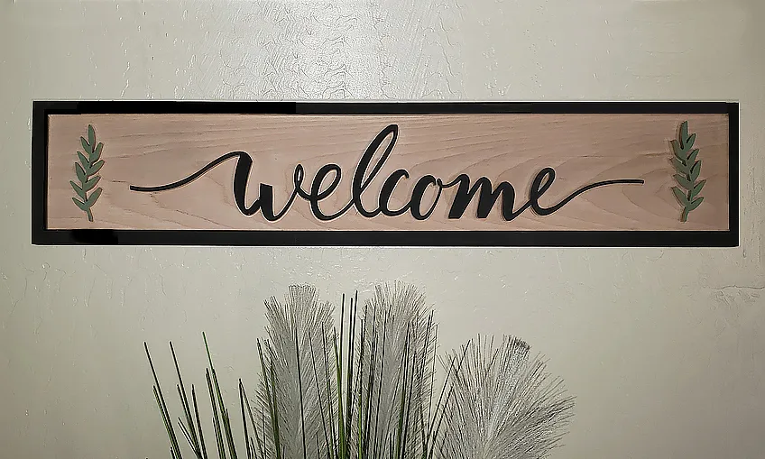 Welcome sign - image 1