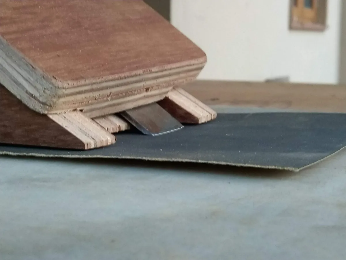 Honing Jig — Fix the threaded inserts
