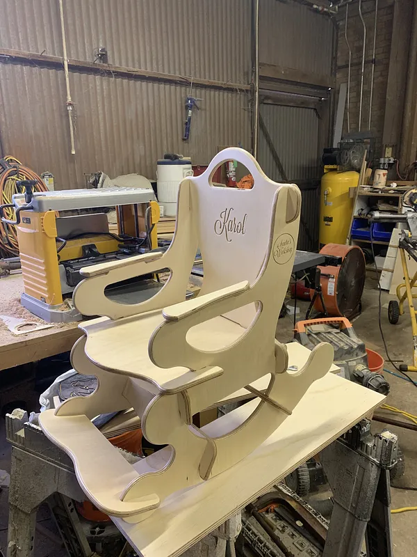 childs rocking chair - image 2