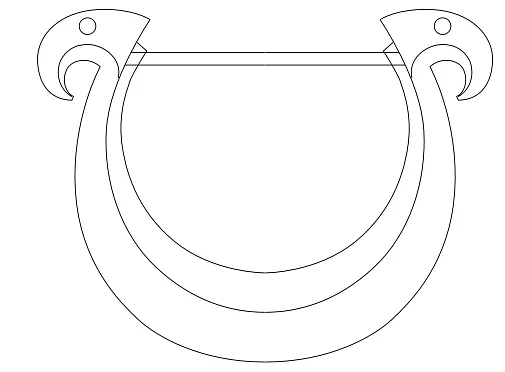 Zelda Lyre Harp - image 1