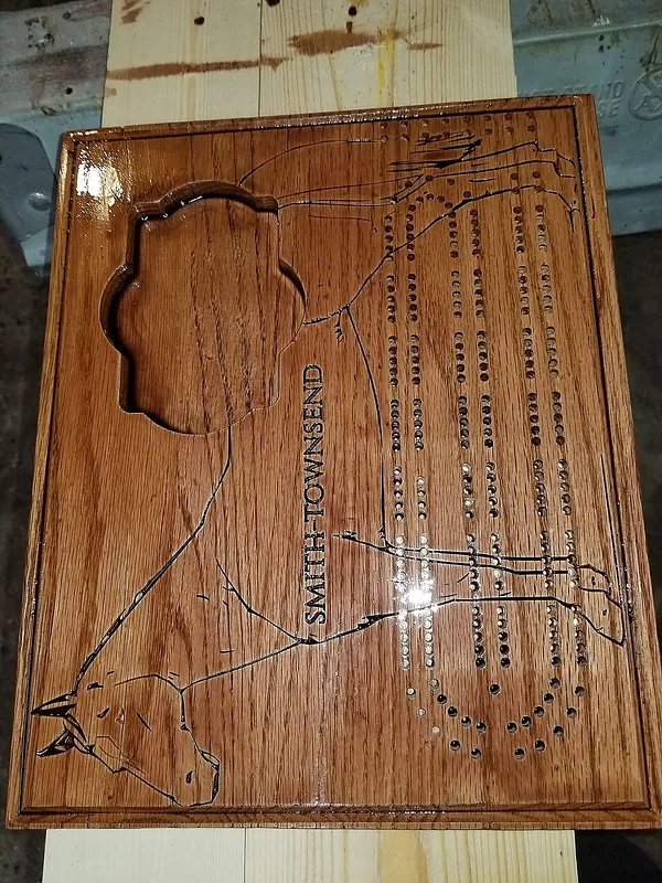 Horse cribbage Board  - image 1