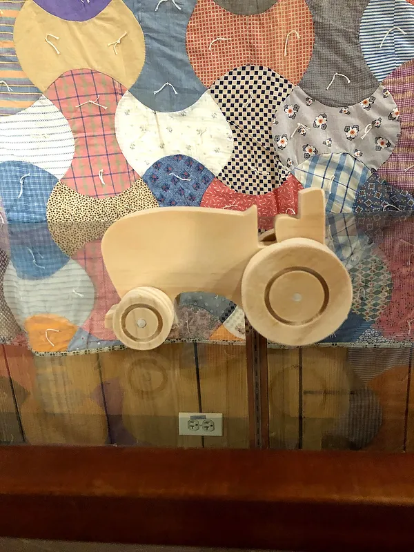 Wood Tractor Toy  - image 1