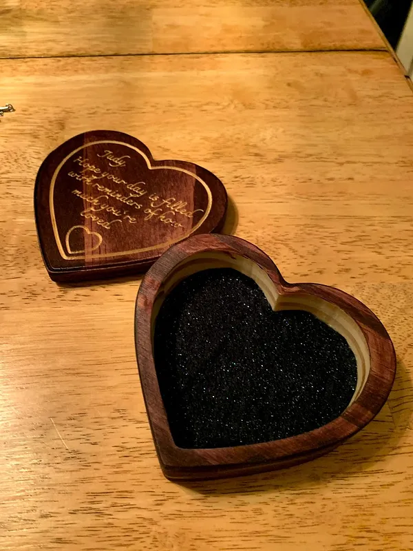 Heart Lids from scraps - image 2