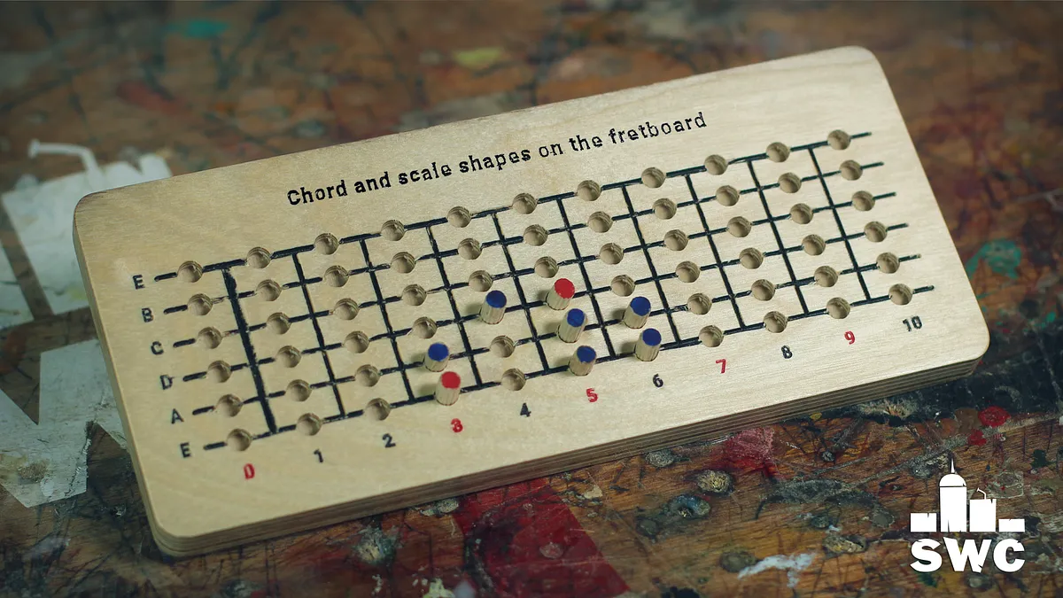 Chord and scale tool for guitar - image 1
