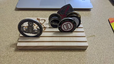 Desktop Coin Holder