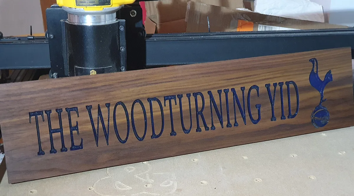 Woodturning sign - image 1