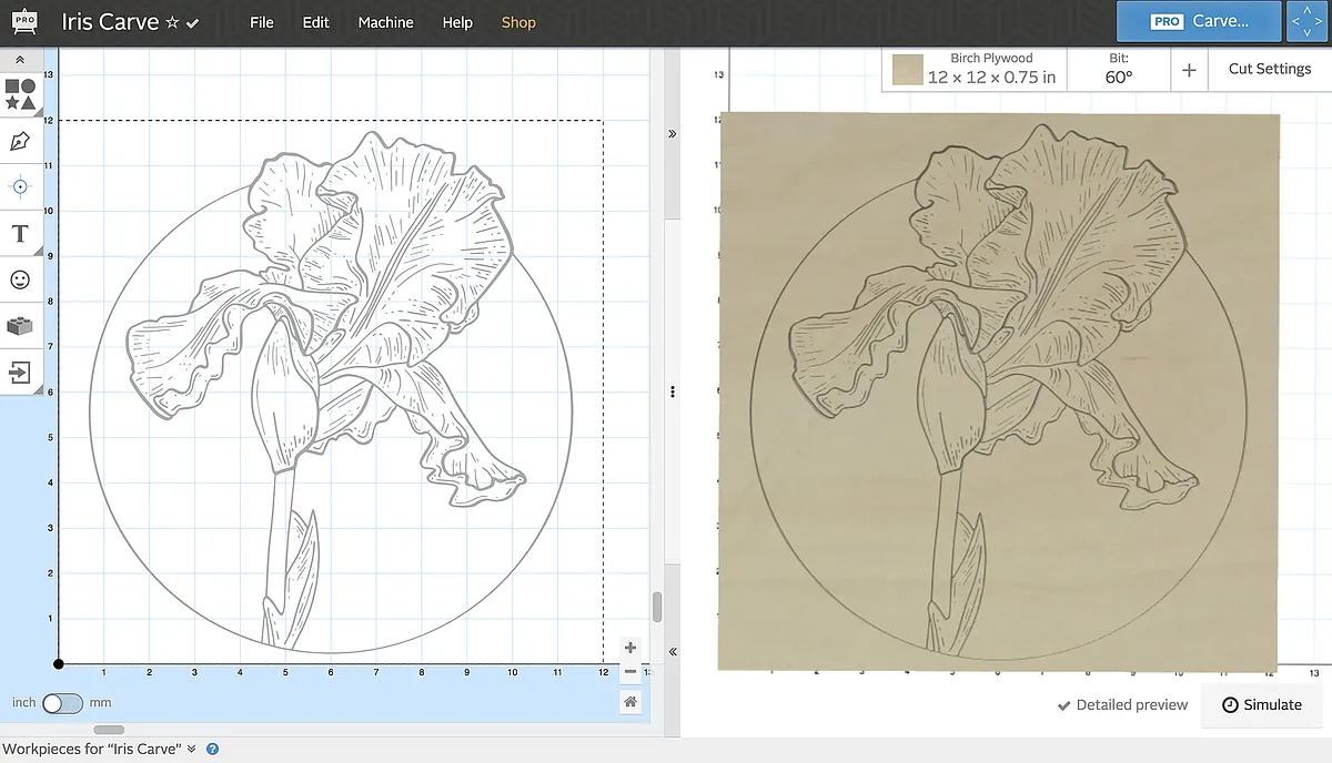 Iris Carve - image 1