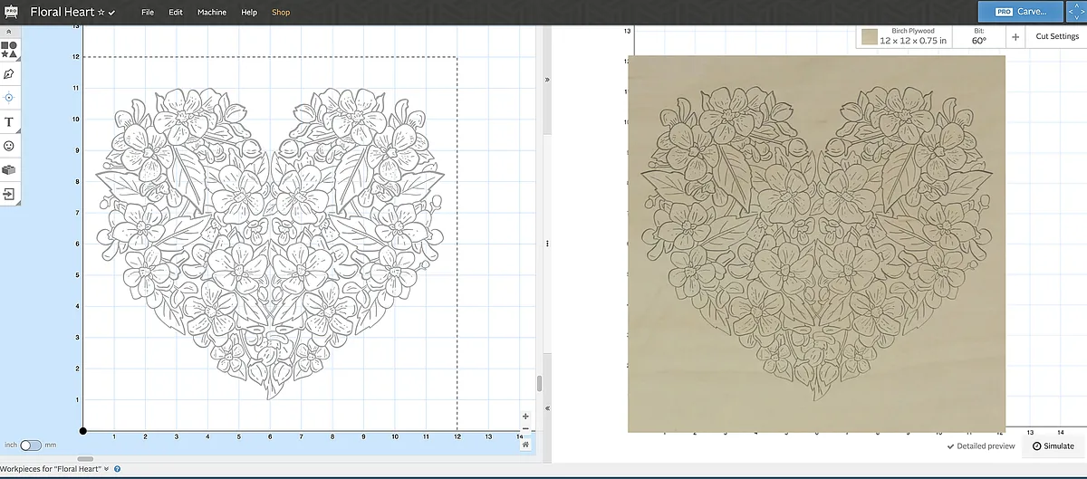 Floral Heart - image 1