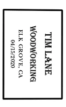 Tim Lane WoodWorking LOGO - image 1