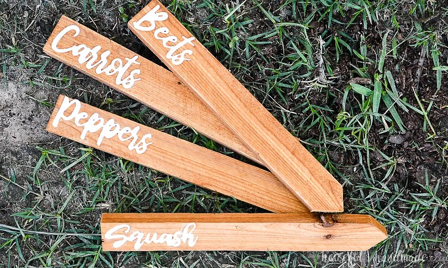 Acrylic Inlay Garden Markers - image 1