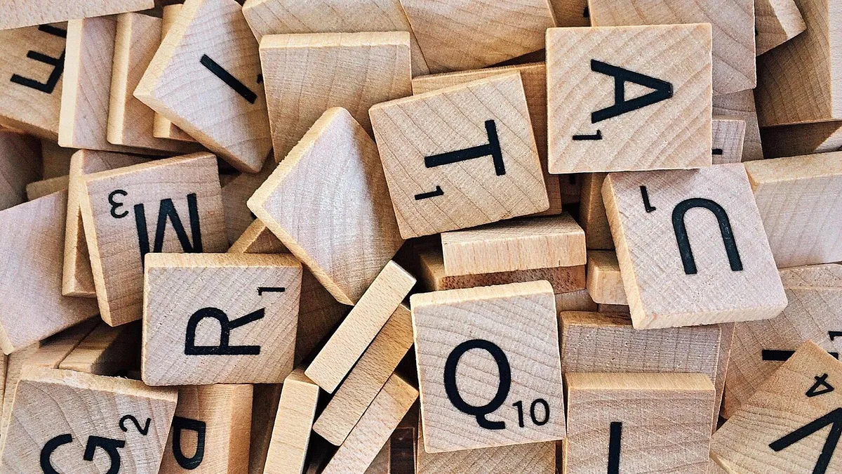 Scrabble letters - image 1