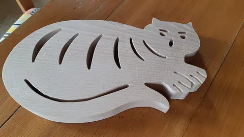 Cat hot pad