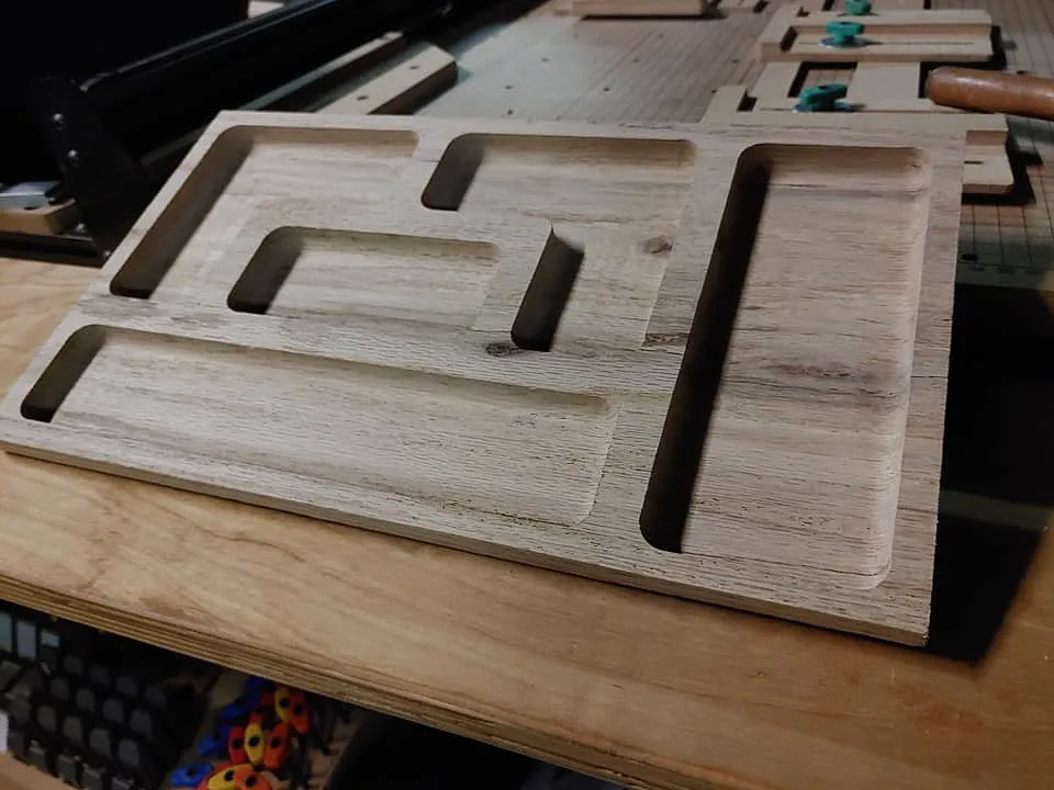 Serving Tray with Compartments - image 1
