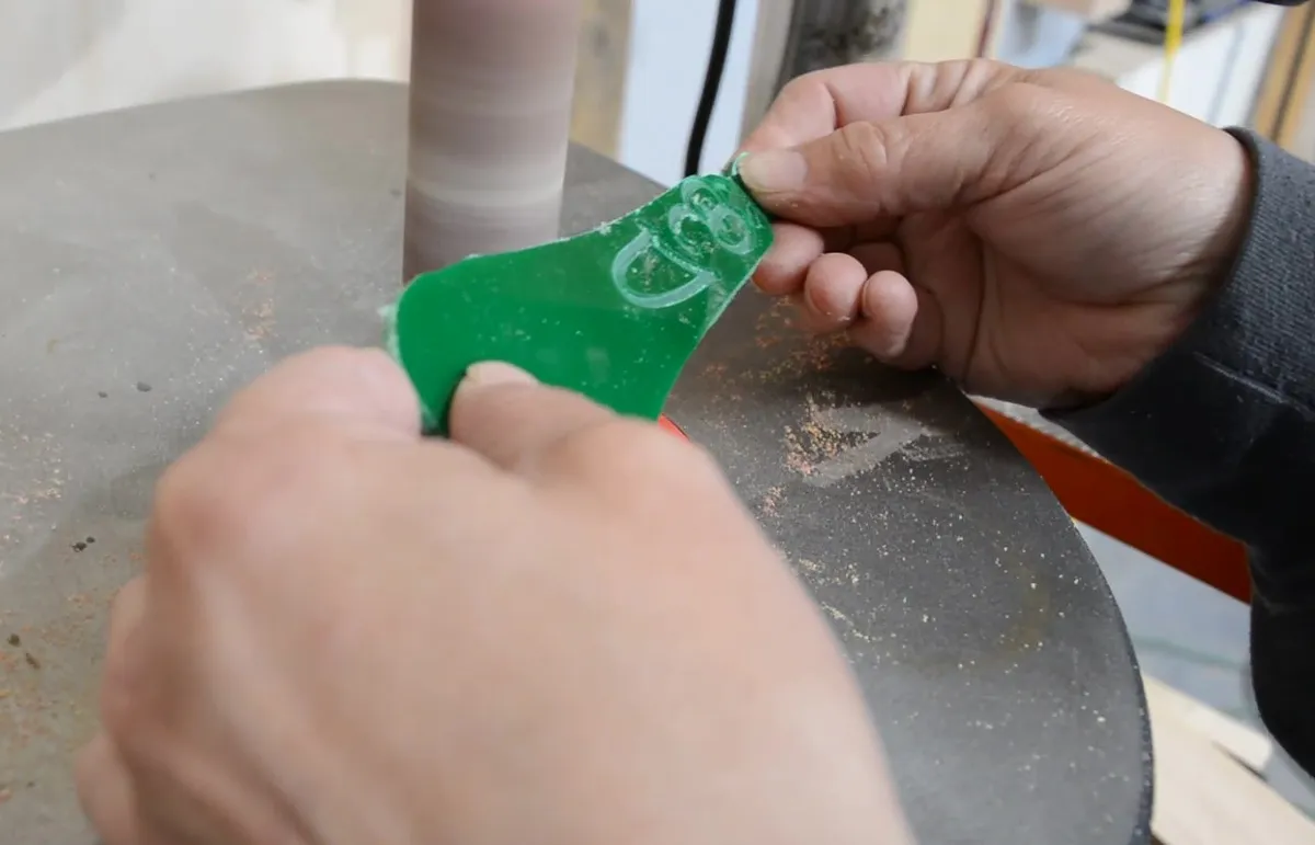 Acrylic Garden Makers — Lightly sand any rough edges