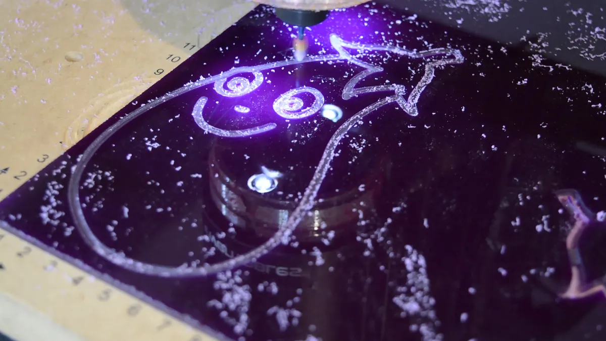 Acrylic Garden Makers — Carve the file